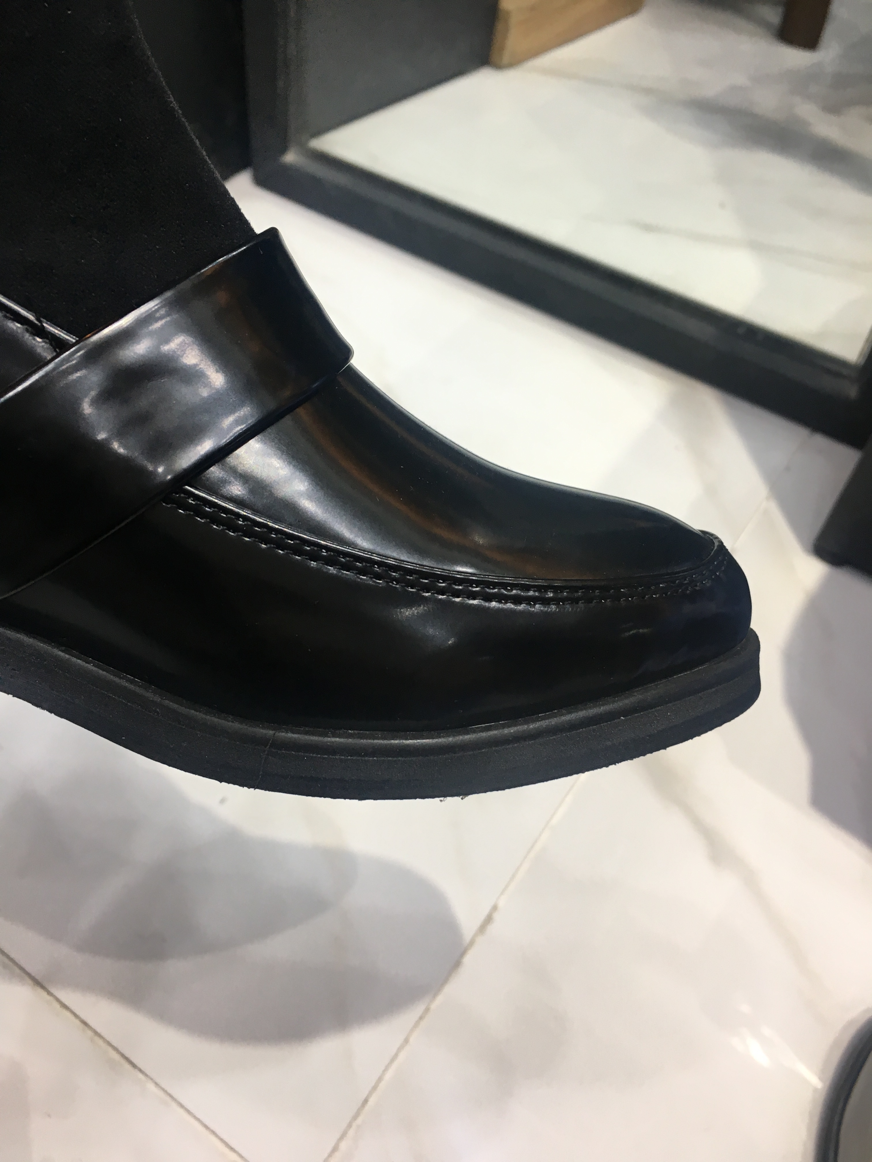 Knit Angle Boots 2017FW Autumn Brand Boots Skinny 