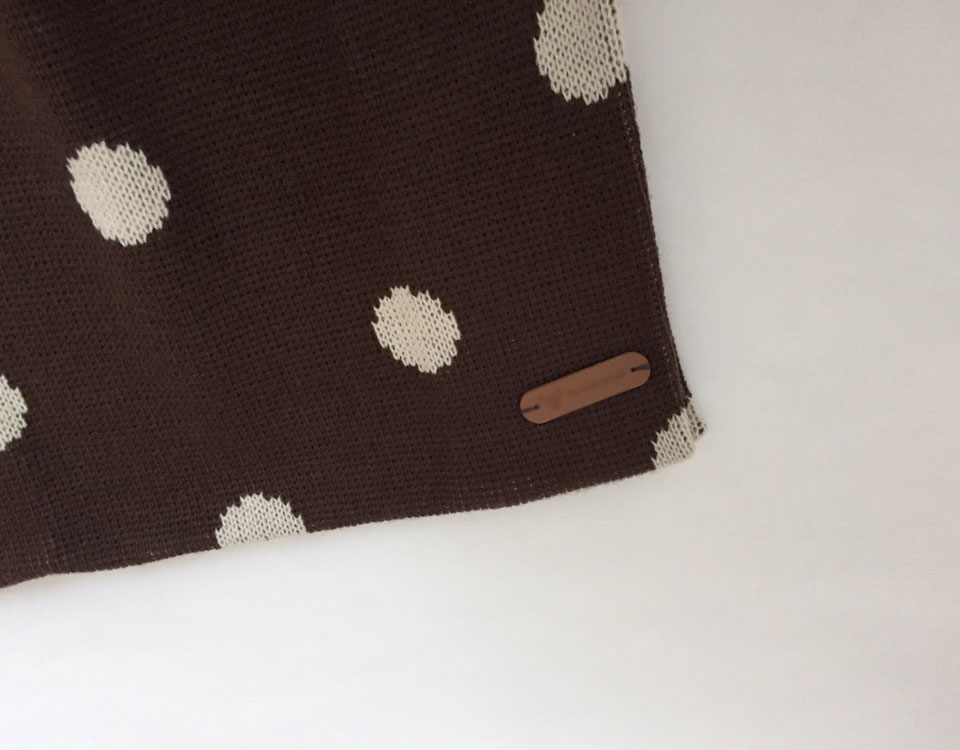 Winter 80% dot Eco-back knit wool 80 Recommended b