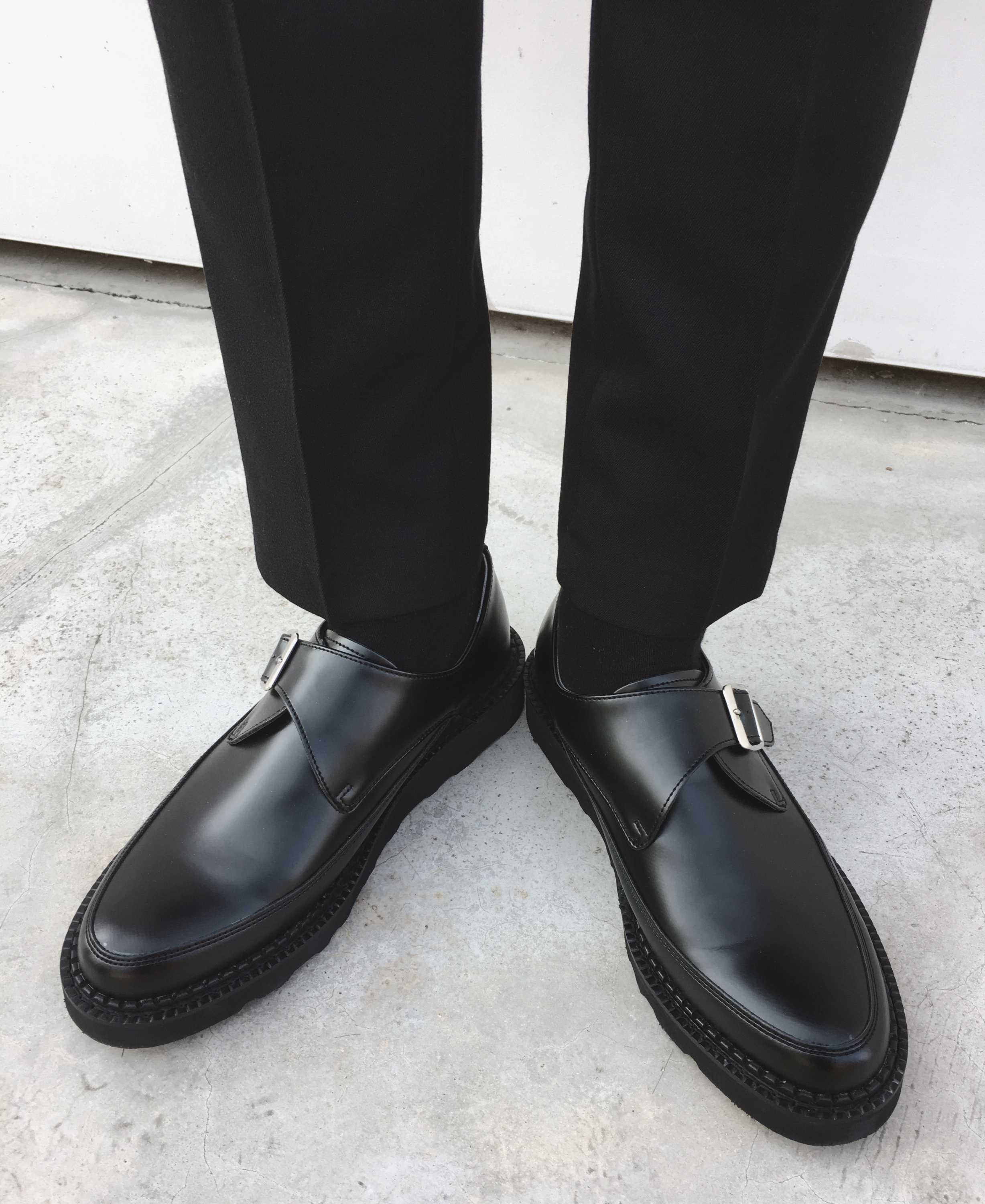 Men's Strength Monk Strap Clipper Shoes Loafers