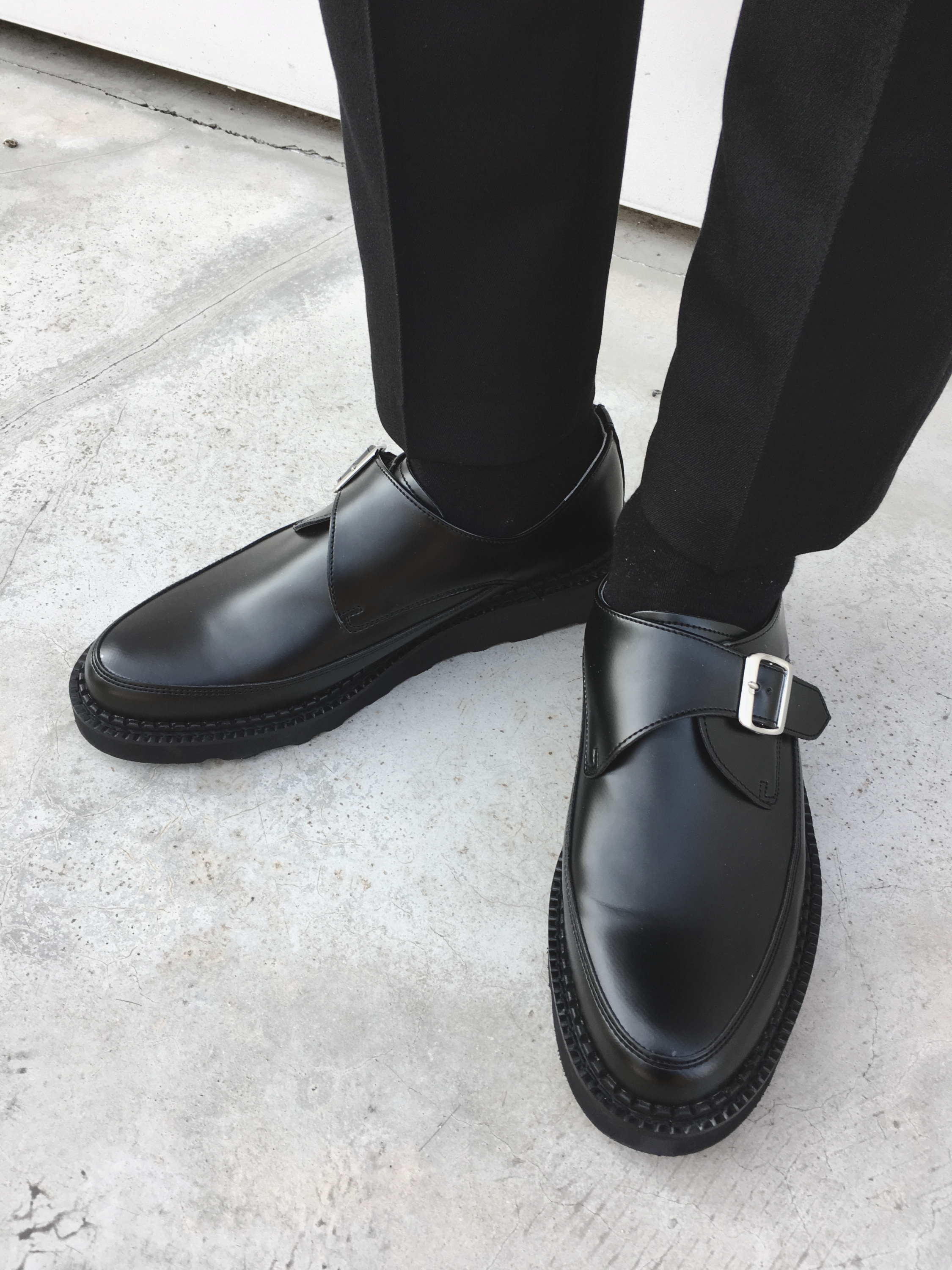 Men's Strength Monk Strap Clipper Shoes Loafers