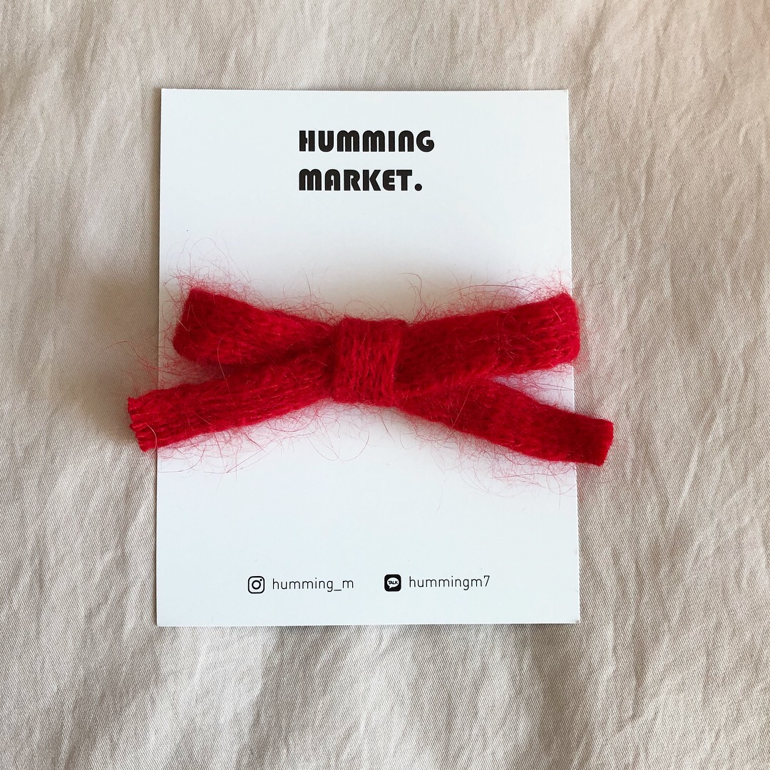 Hair Accessories Angora Girl Ribbon Pin Toddler Ha