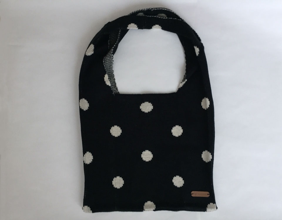 Winter 80% dot Eco-back knit wool 80 Recommended b