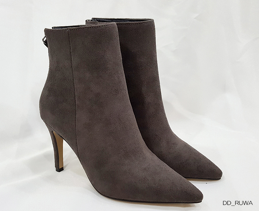 Suede Angle Boots Lovely Tangy formal romantic sty