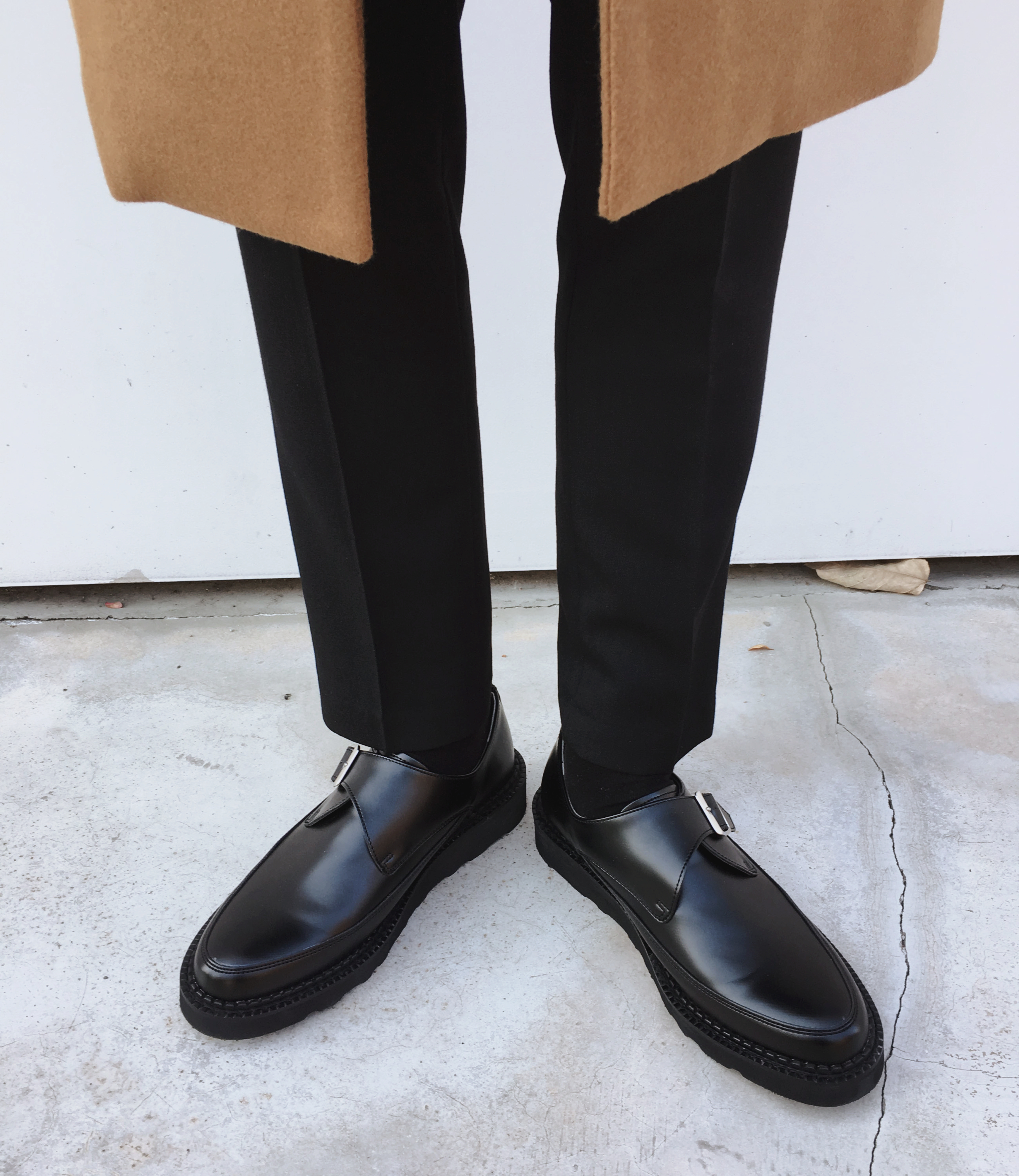 Men's Strength Monk Strap Clipper Shoes Loafers