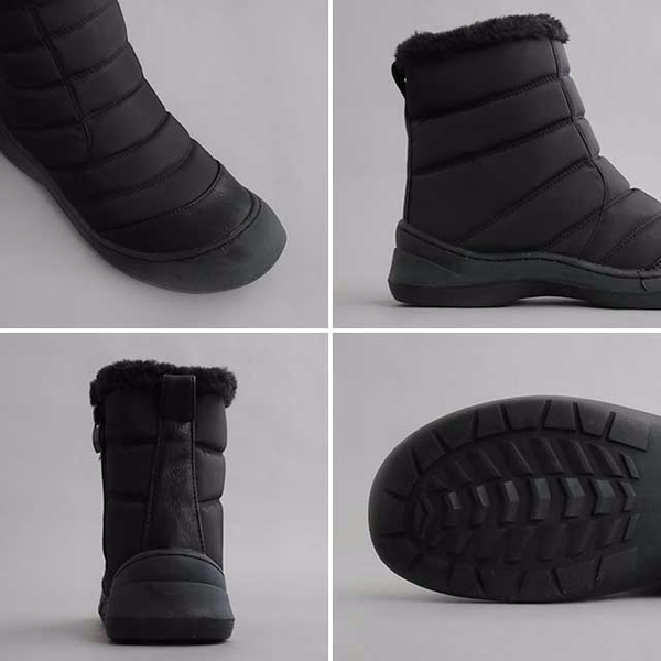 502_ A mid-winter padded mid-boots daily shoes rec