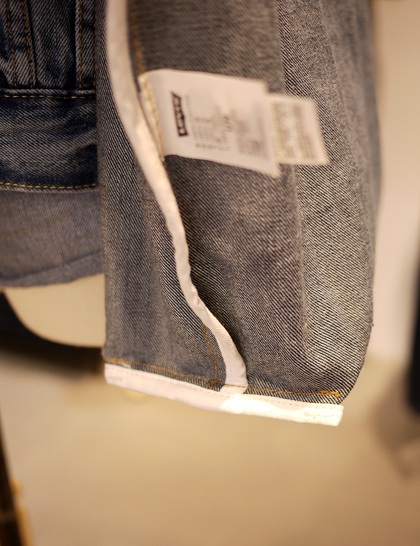 Levi's Denim Eco Bag 77170-0652 Simple Daily Lo