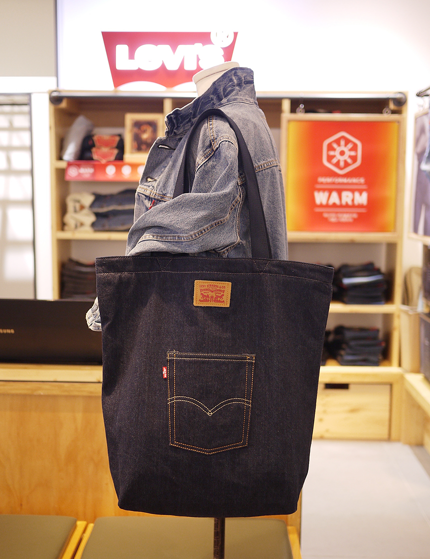 Levi's Denim Eco Bag 77170-0652 Simple Daily Lo