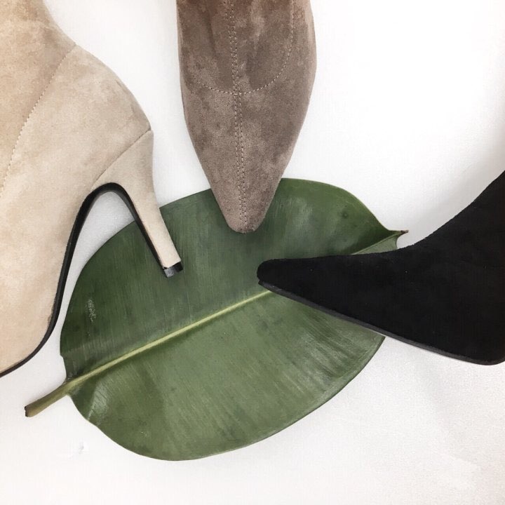 Socks Suede Angle Boots 8cm Span Women's Daily 