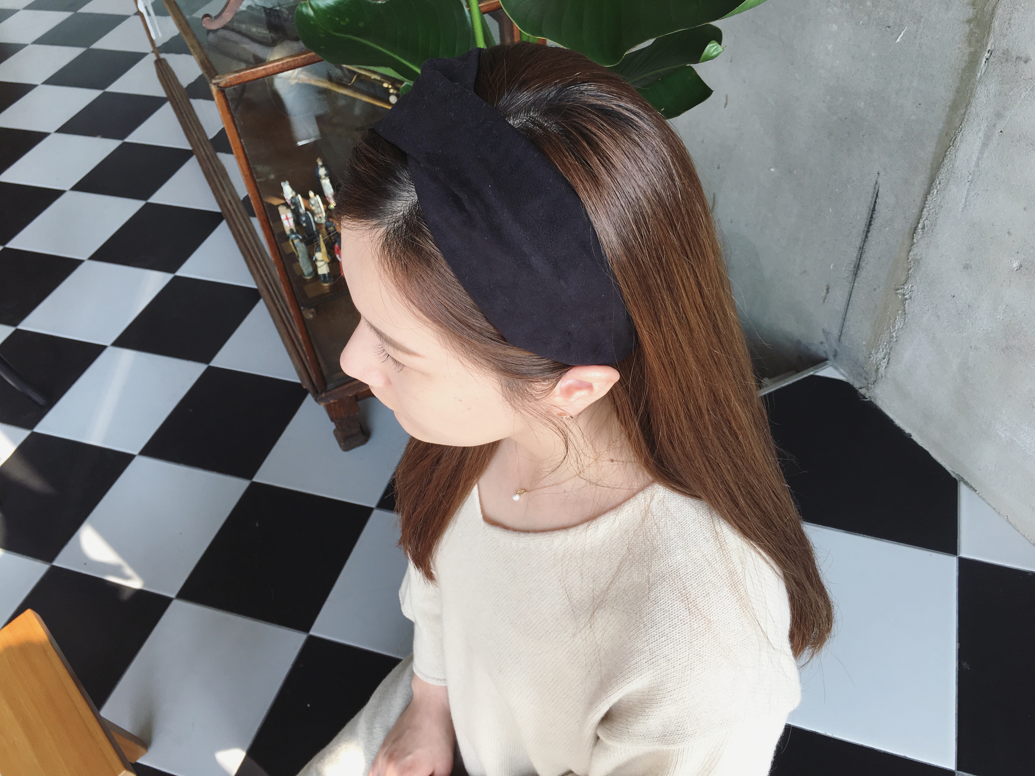 Hair Accessories Suede Bandana Hair Band Hand Head