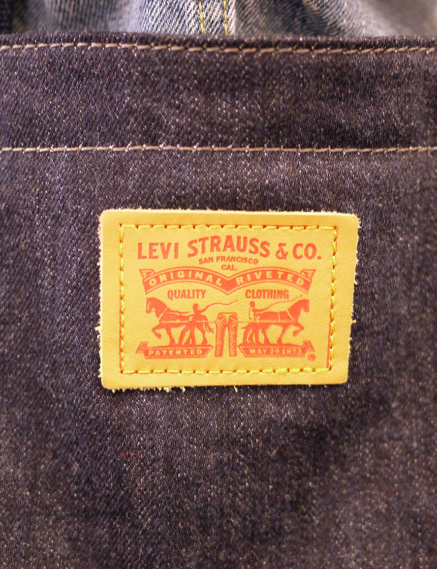 Levi's Denim Eco Bag 77170-0652 Simple Daily Lo