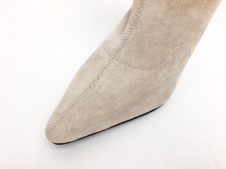 Socks Suede Angle Boots 8cm Span Women's Daily 