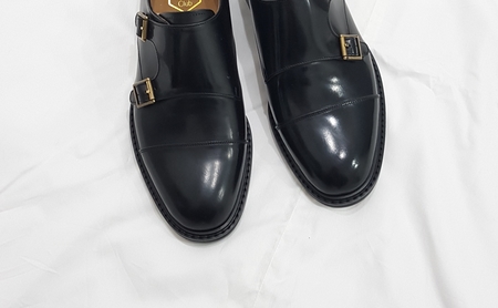 206 Double Monk Strap Men's Handmade Shoe Loafe