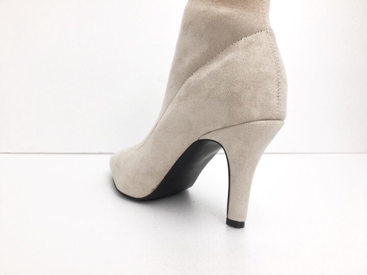 Socks Suede Angle Boots 8cm Span Women's Daily 