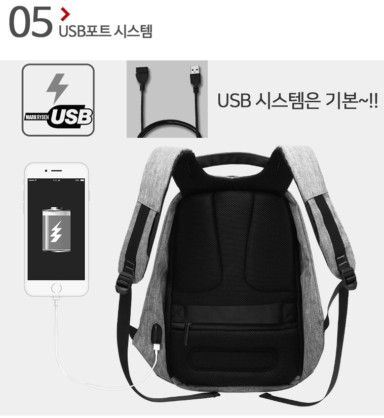 Antitheft Backpack Carrier Connection Bag 3color T