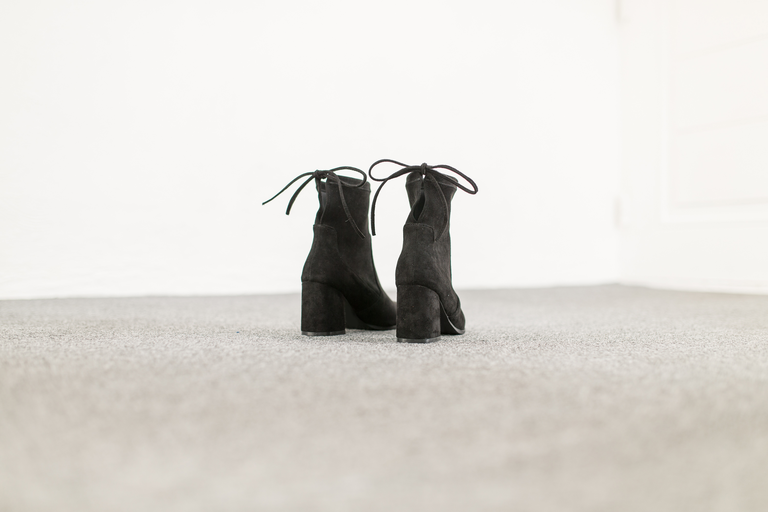 Marie Suede Angle Boots 7.5cm Fresh, crisp, clean 