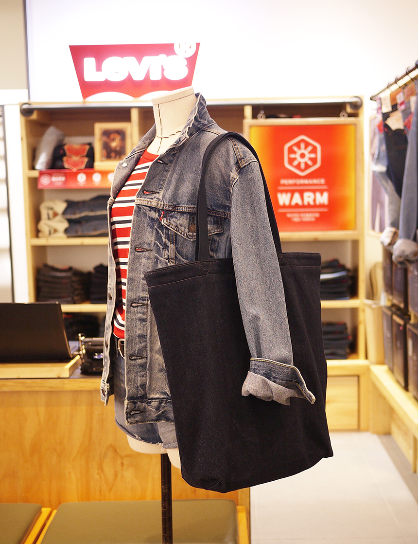 Levi's Denim Eco Bag 77170-0652 Simple Daily Lo