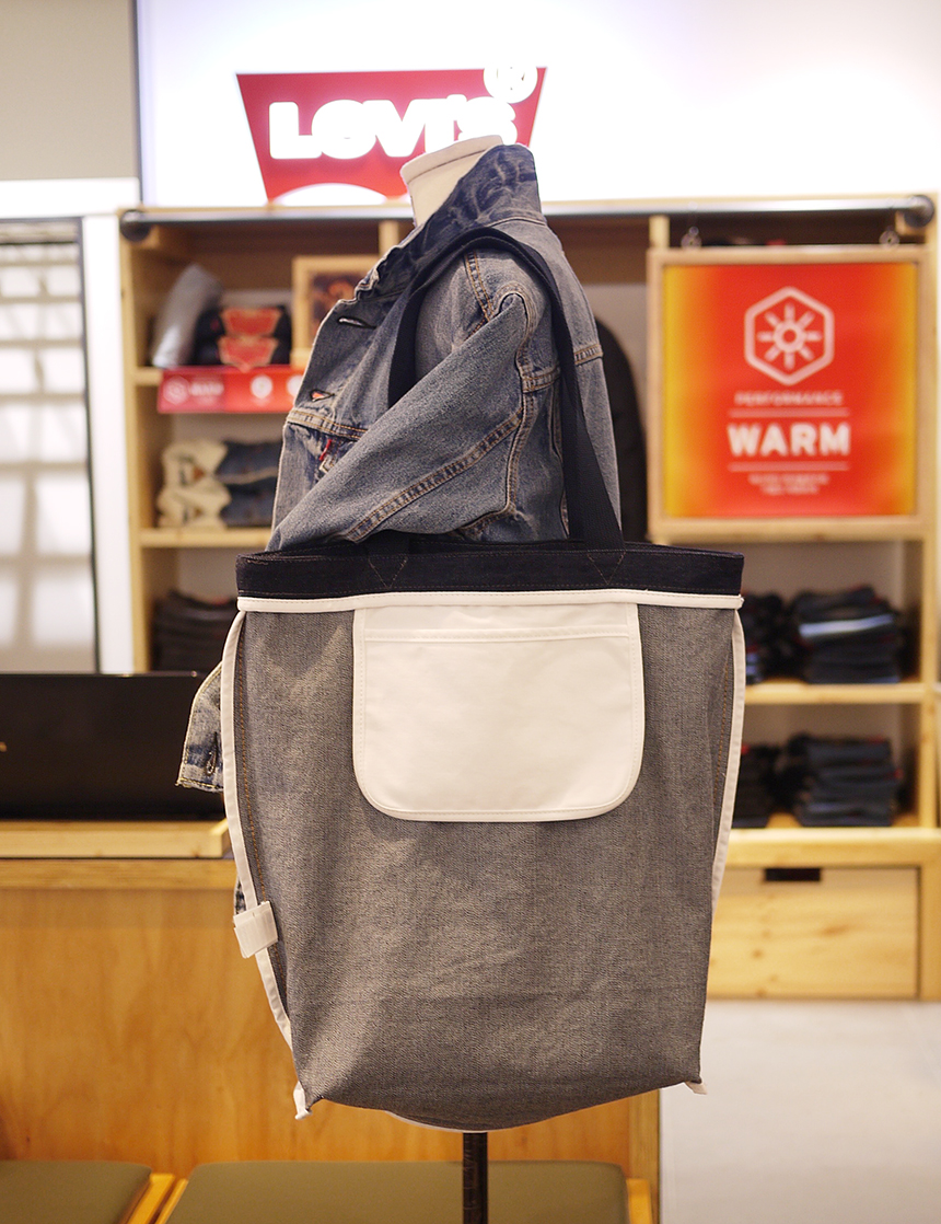 Levi's Denim Eco Bag 77170-0652 Simple Daily Lo