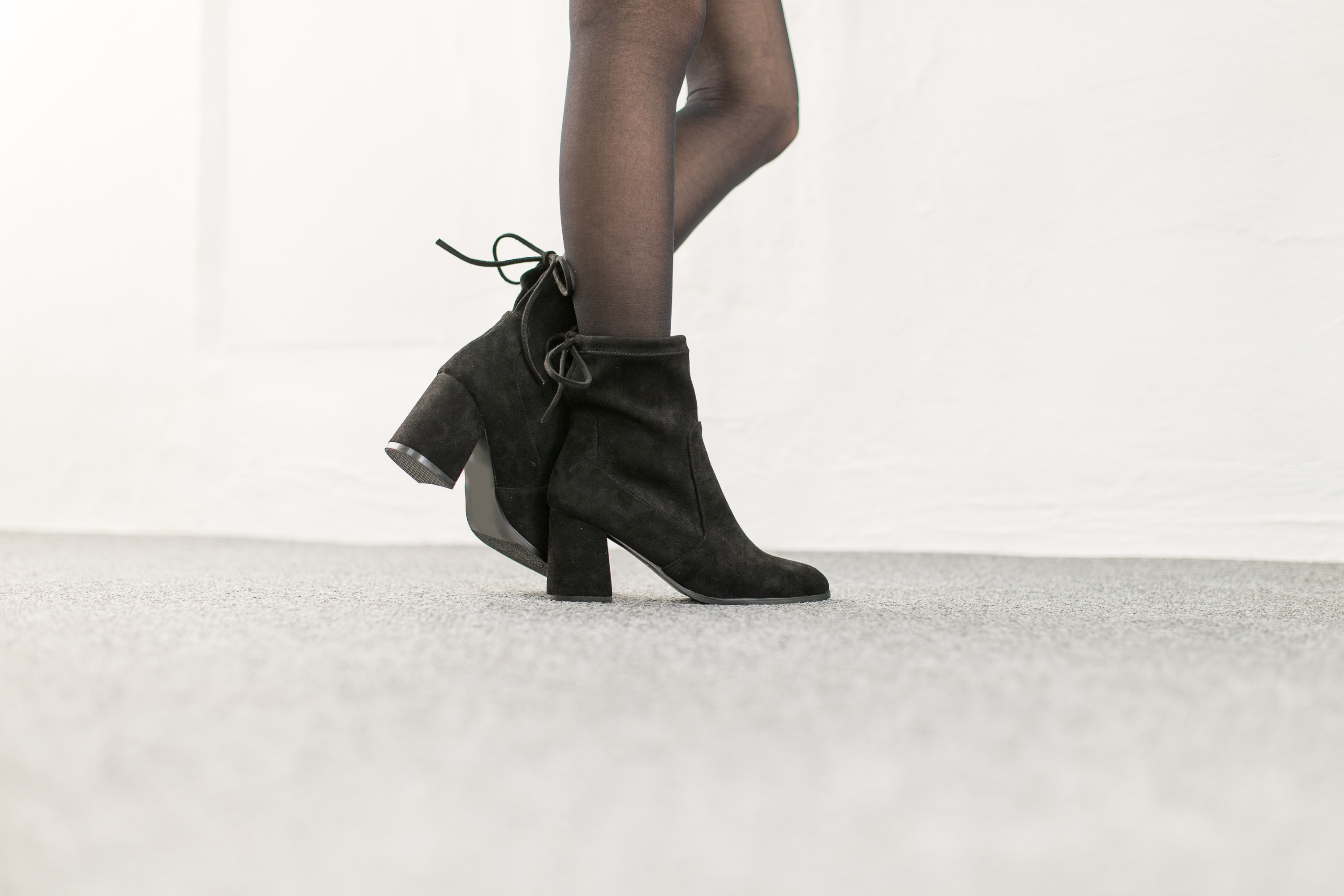 Marie Suede Angle Boots 7.5cm Fresh, crisp, clean 