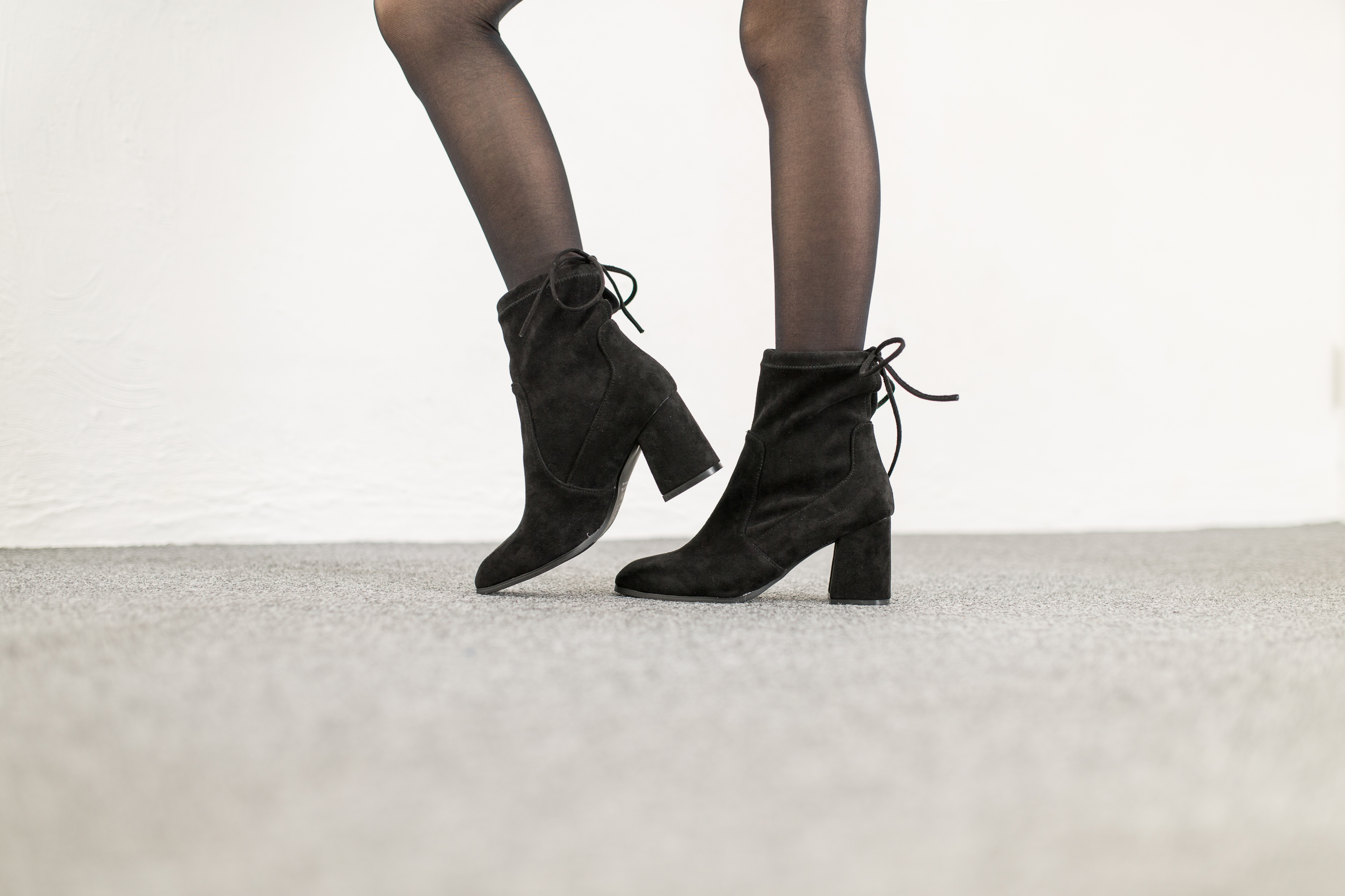 Marie Suede Angle Boots 7.5cm Fresh, crisp, clean 