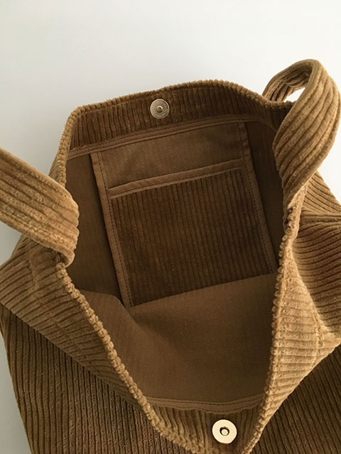 Cute shoulder bag casual college student corduroy 