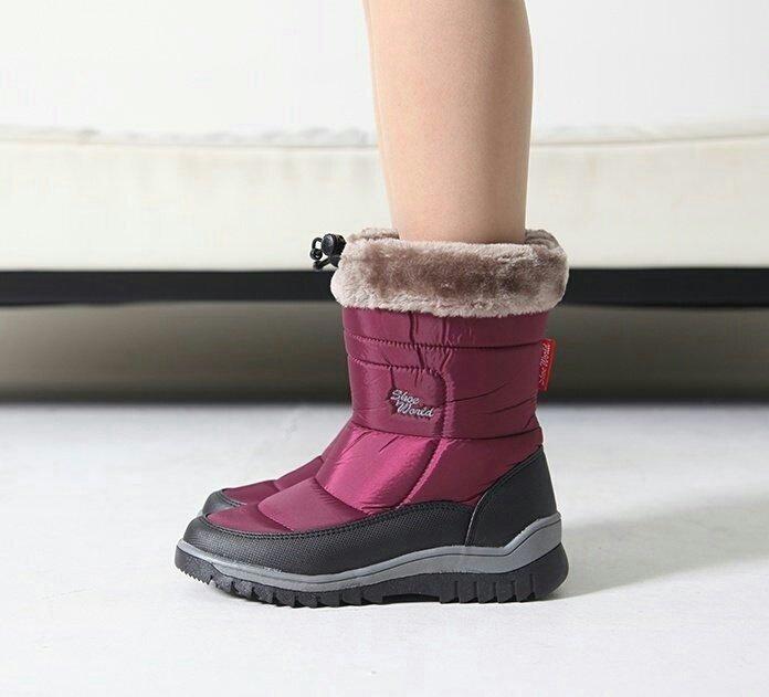 Booty Padded Aizen Waterproof Winter Boots Coordin