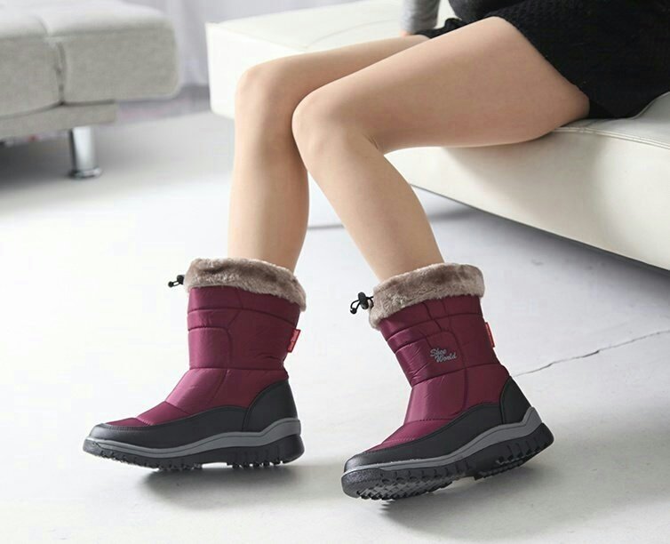 Booty Padded Aizen Waterproof Winter Boots Coordin
