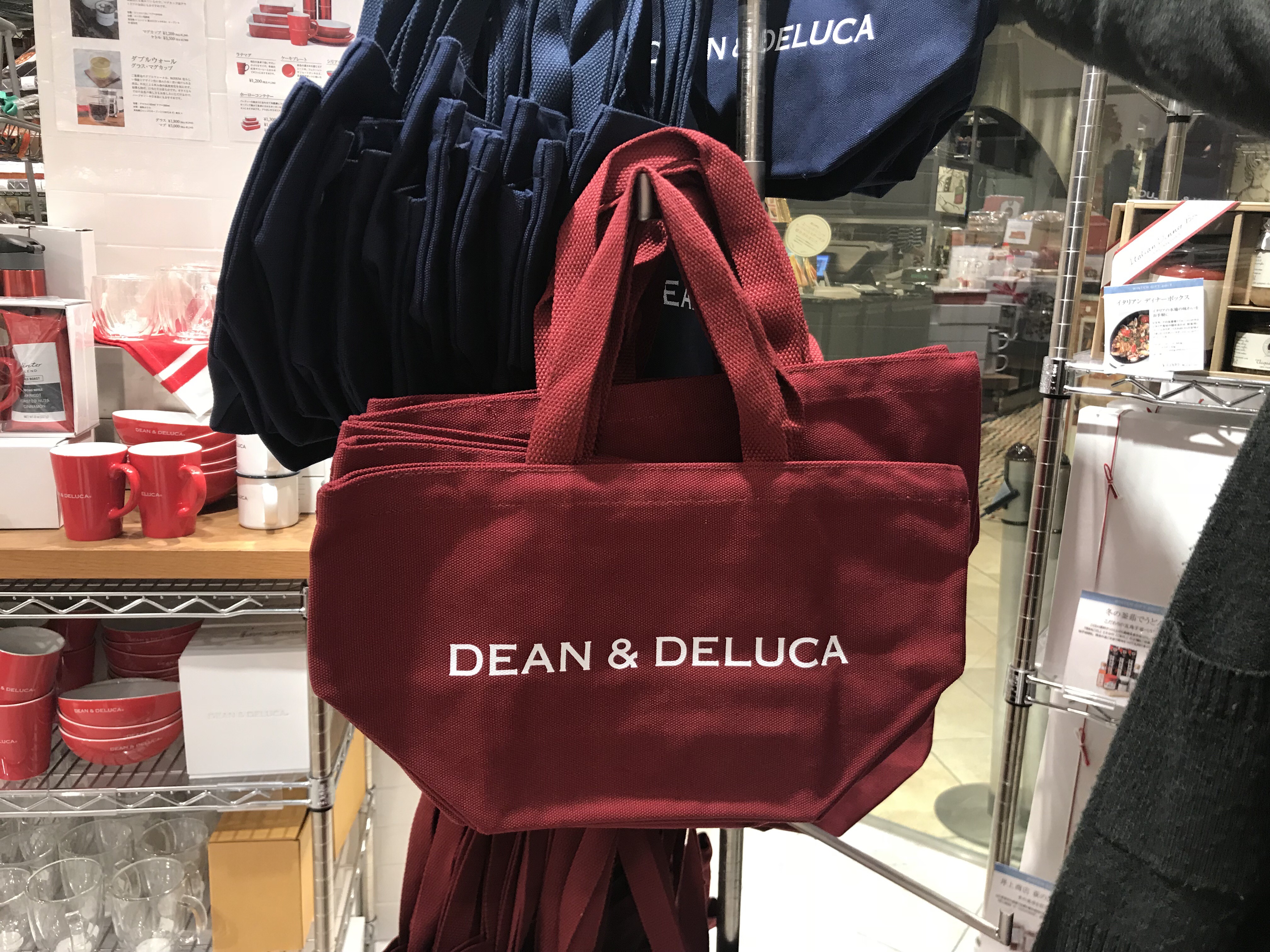 Dean &amp Deluca Christmas Limited Eco Bag S, L - 