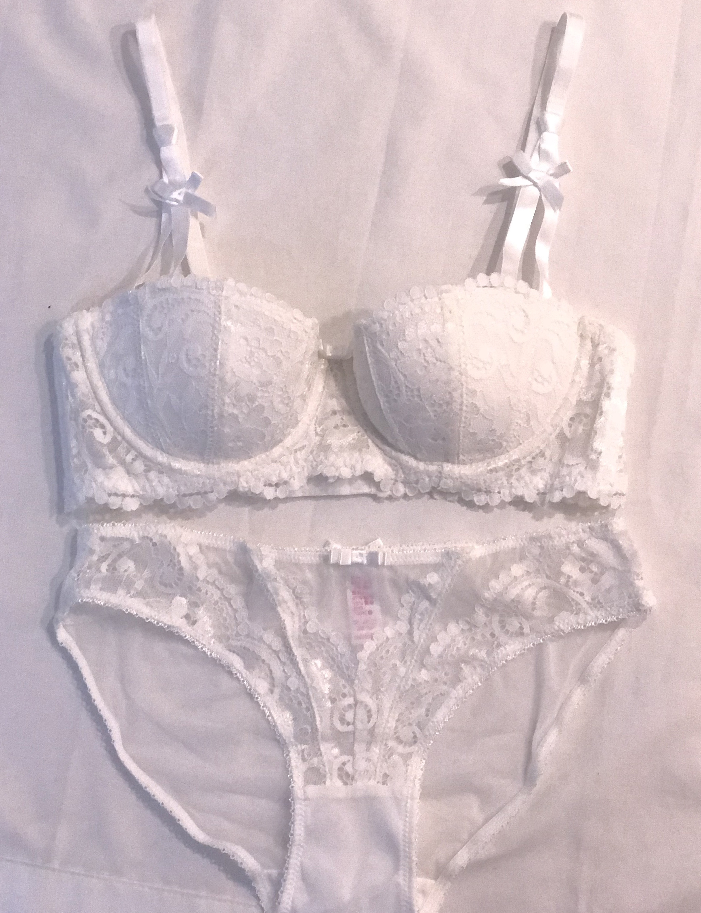 Half cups bridal sister underwear set 20 ladies re