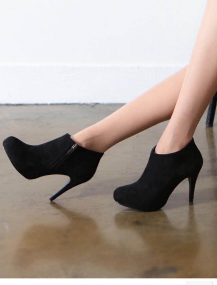 Ankle boots 10PM PI931 Suede Pokipubi Daily Linger