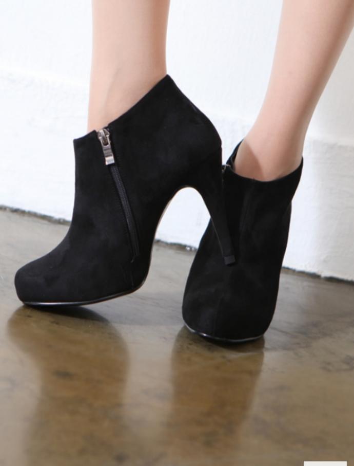 Ankle boots 10PM PI931 Suede Pokipubi Daily Linger