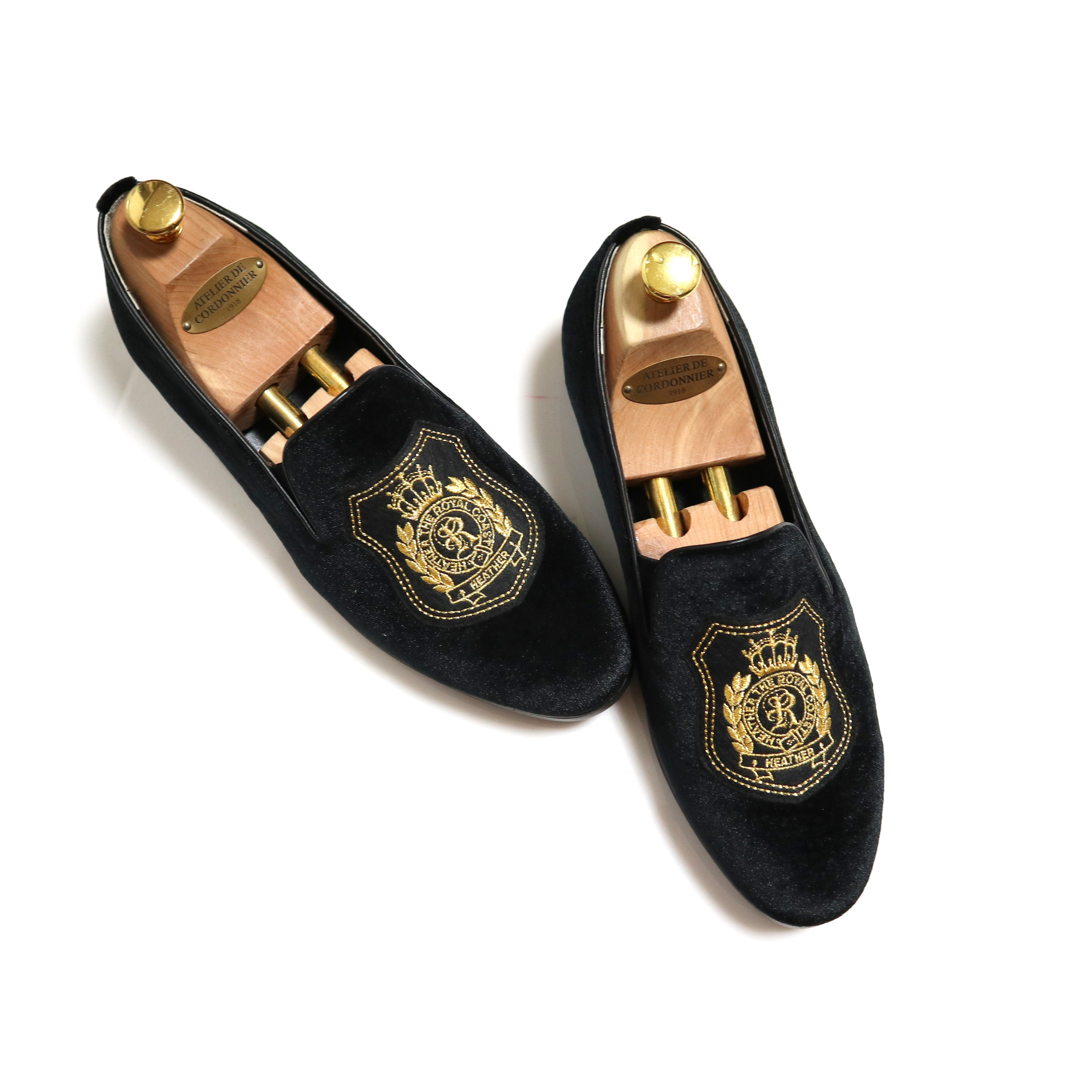 Men's Velvet Embroidery Loafers All Classic Han