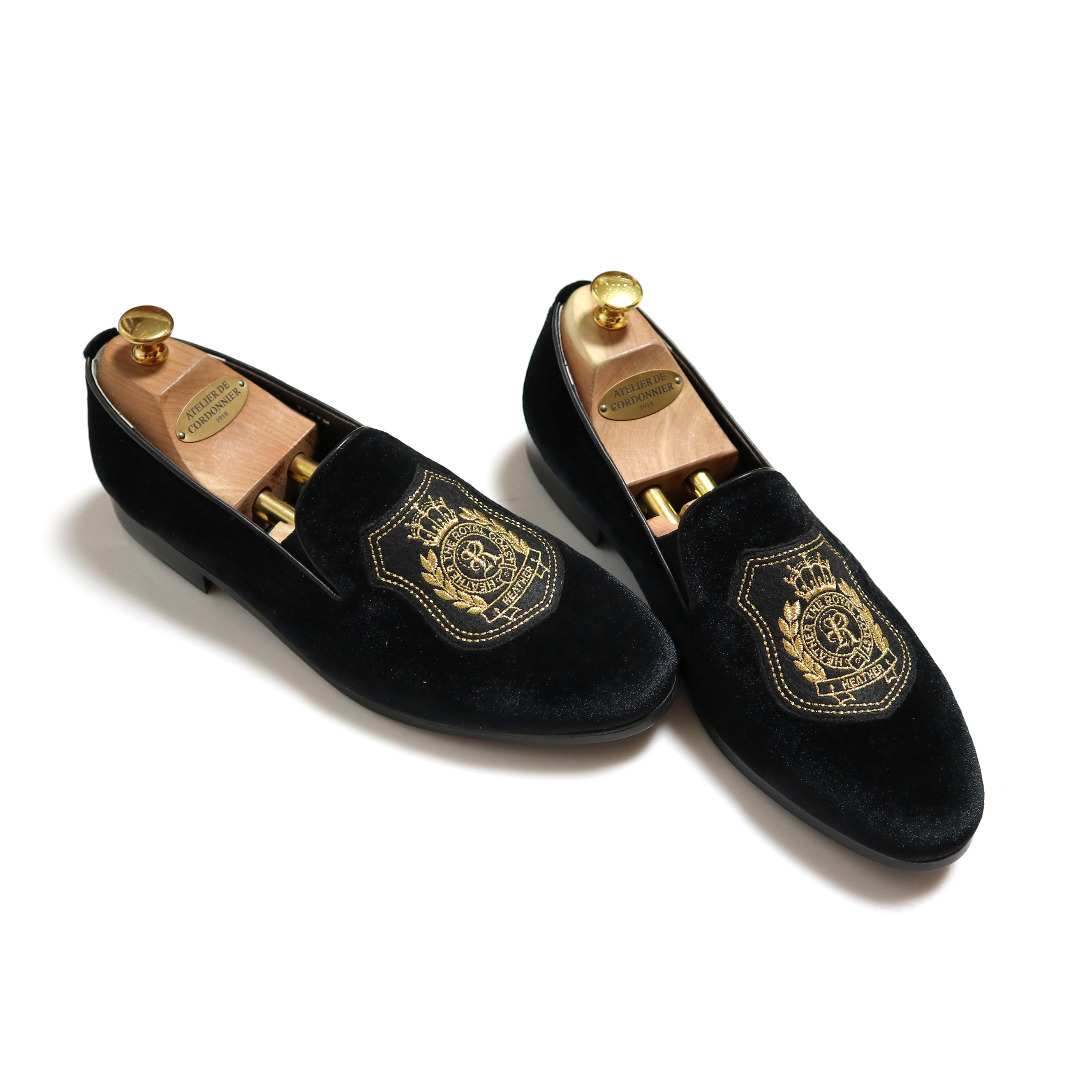 Men's Velvet Embroidery Loafers All Classic Han