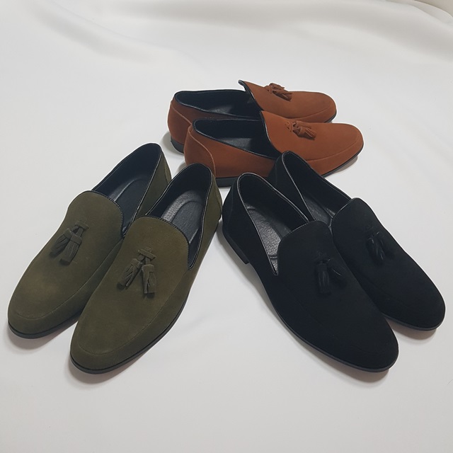 Tassel Suede Looper 3color Paddock Driving Shoes W