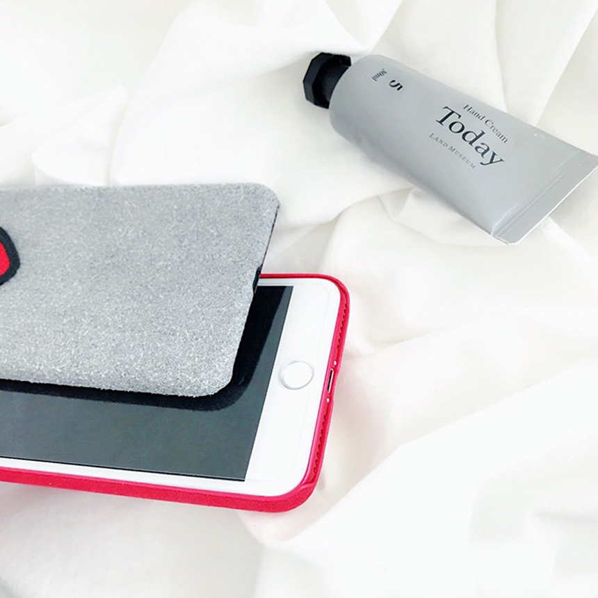 Heart name iPhone 8 case plus card storage popular