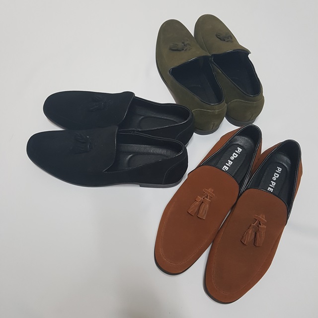 Tassel Suede Looper 3color Paddock Driving Shoes W