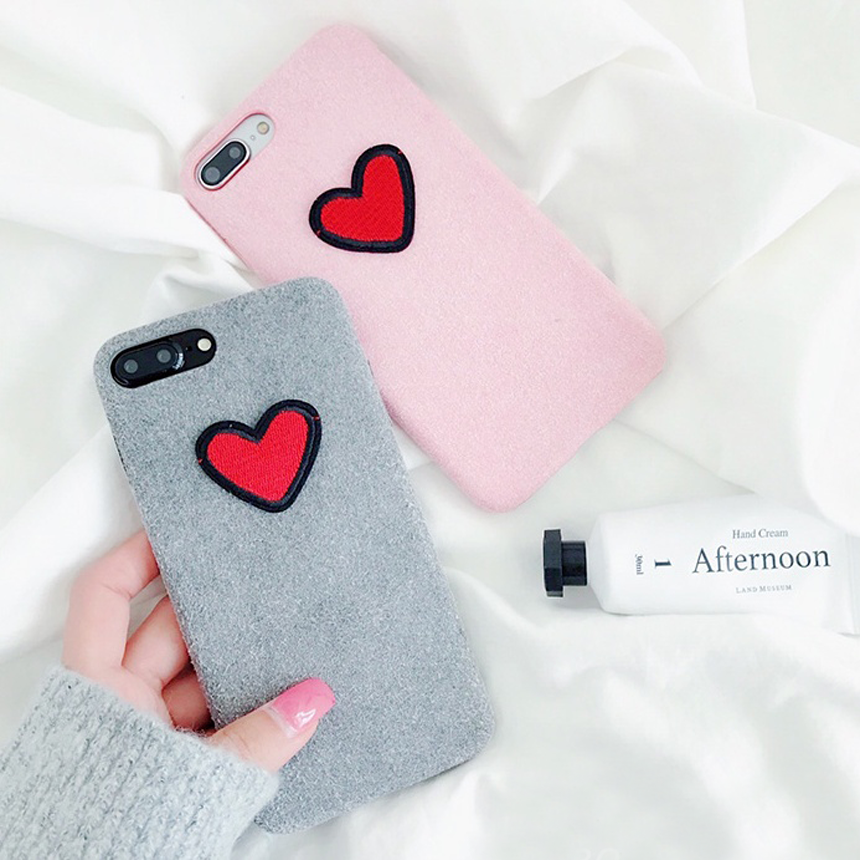 Heart name iPhone 8 case plus card storage popular