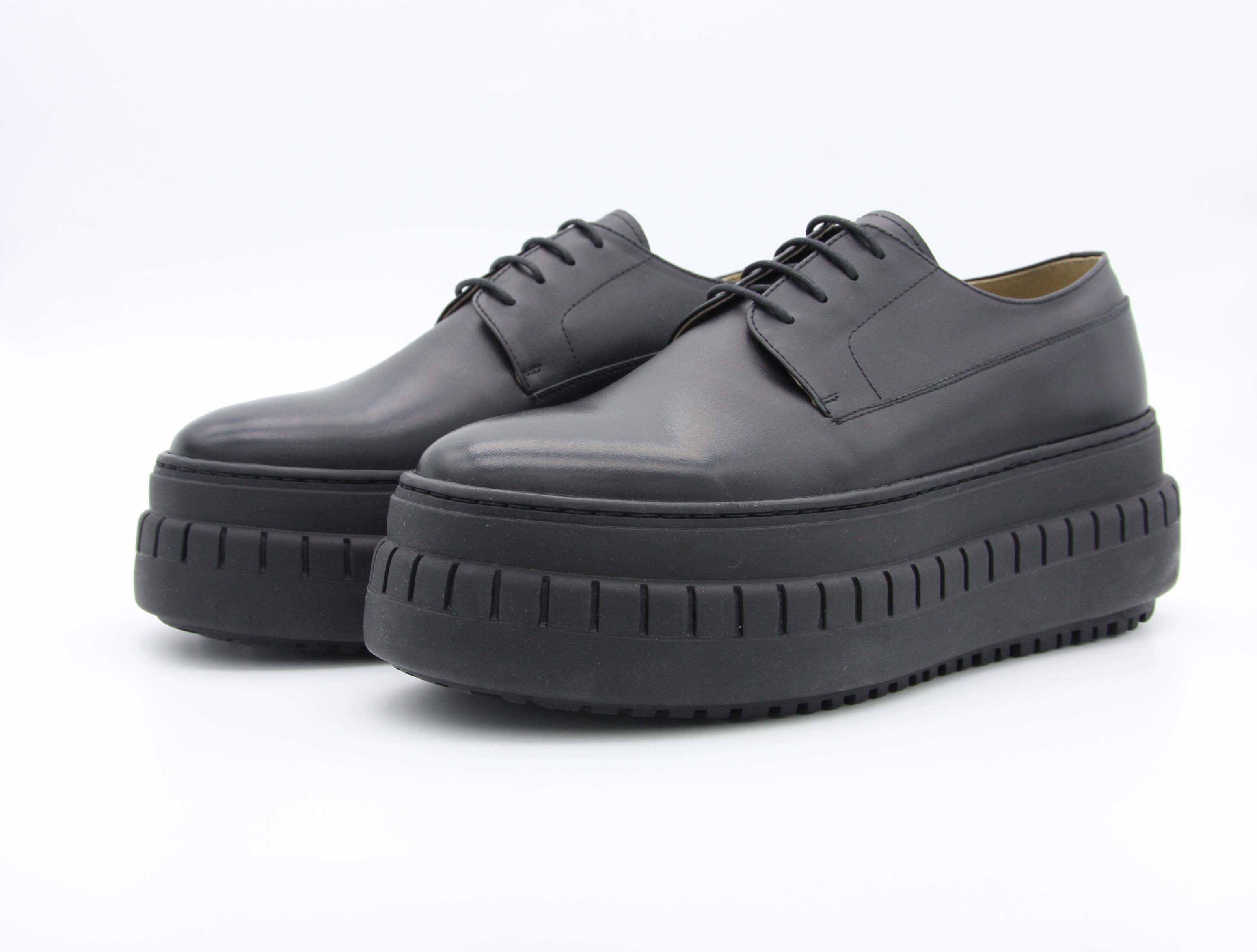 ACN Hover Derby Shoes Men's 20s Unusual Design 
