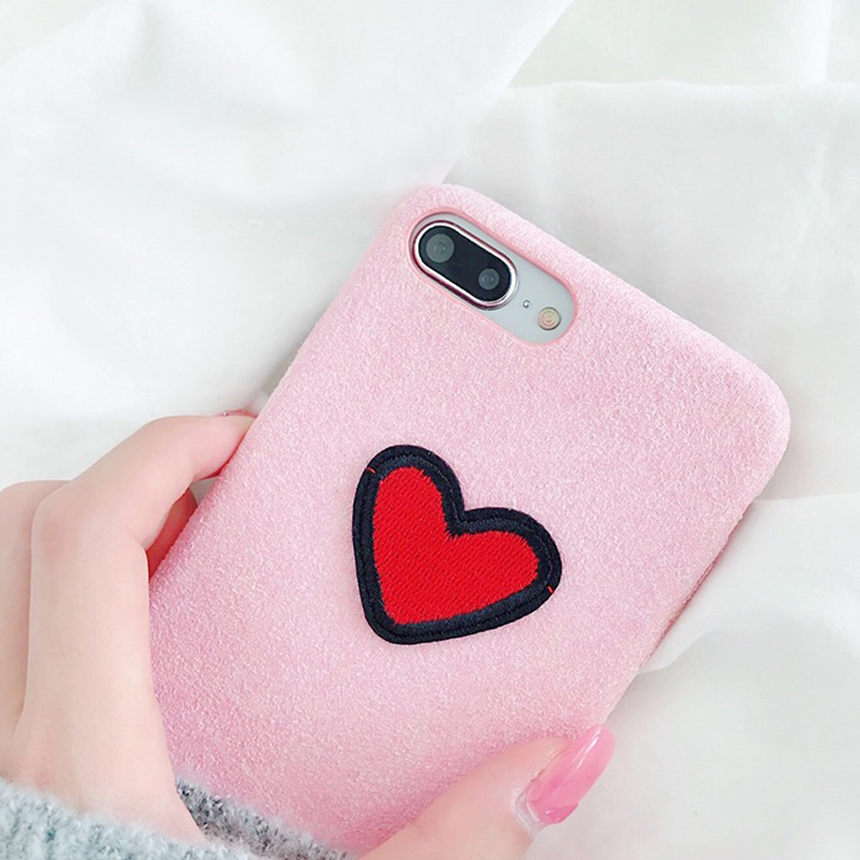 Heart name iPhone 8 case plus card storage popular