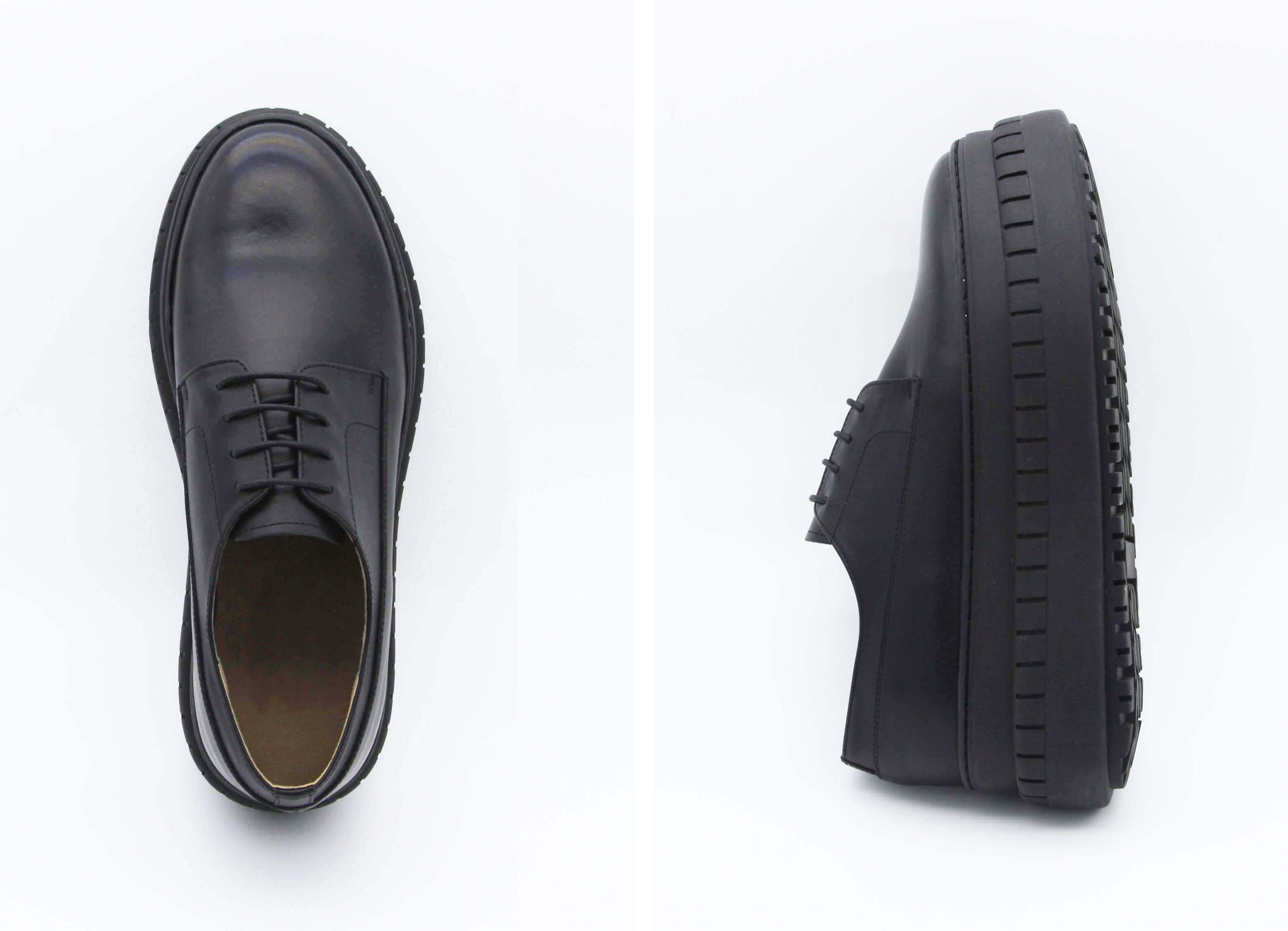ACN Hover Derby Shoes Men's 20s Unusual Design 