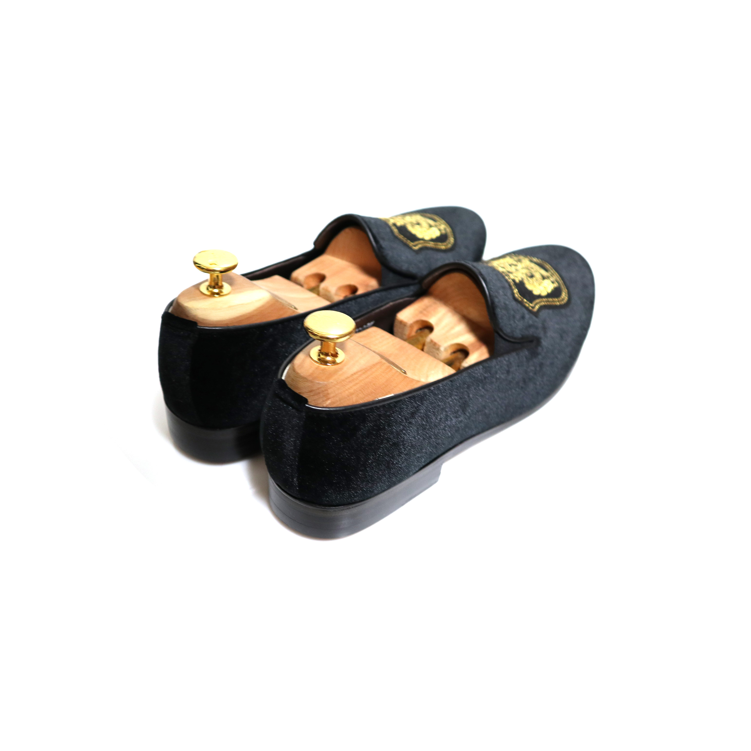 Men's Velvet Embroidery Loafers All Classic Han