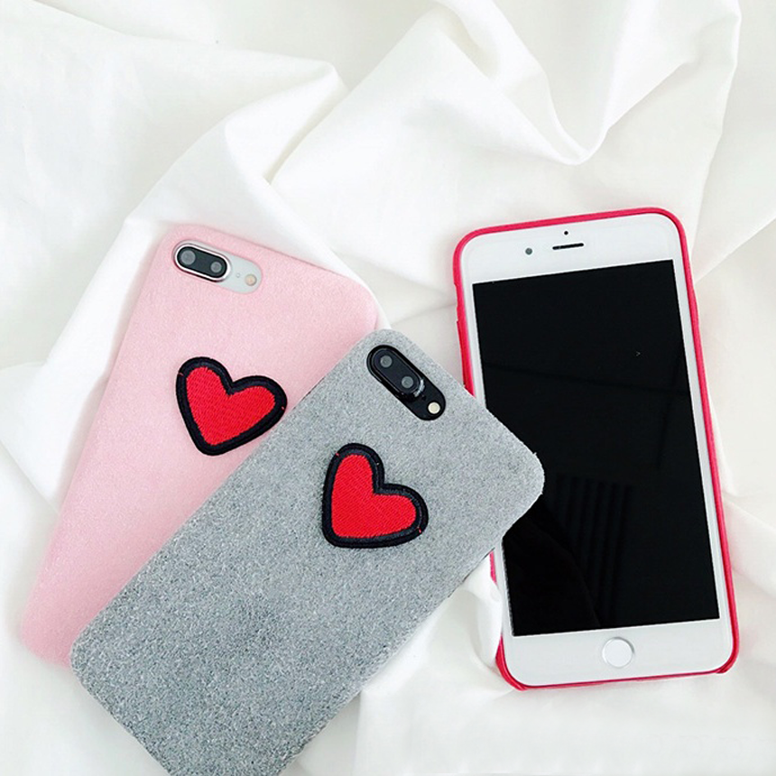 Heart name iPhone 8 case plus card storage popular