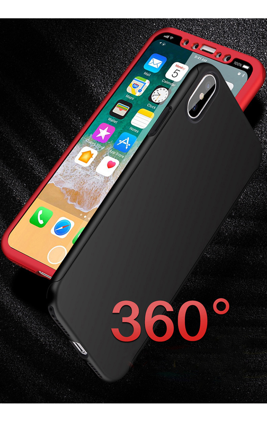 Boero iPhone X Case Full Cover Revolution 6S 7 Plu