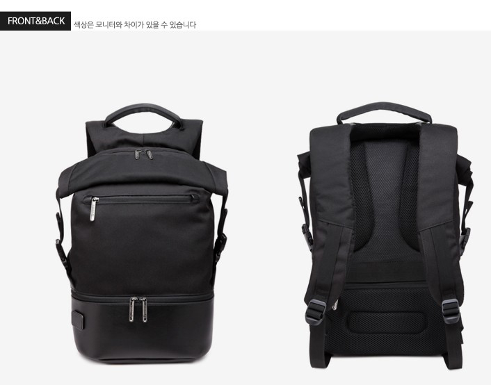 Travel Backpack Carrier Combined Bag Waterproof 3c