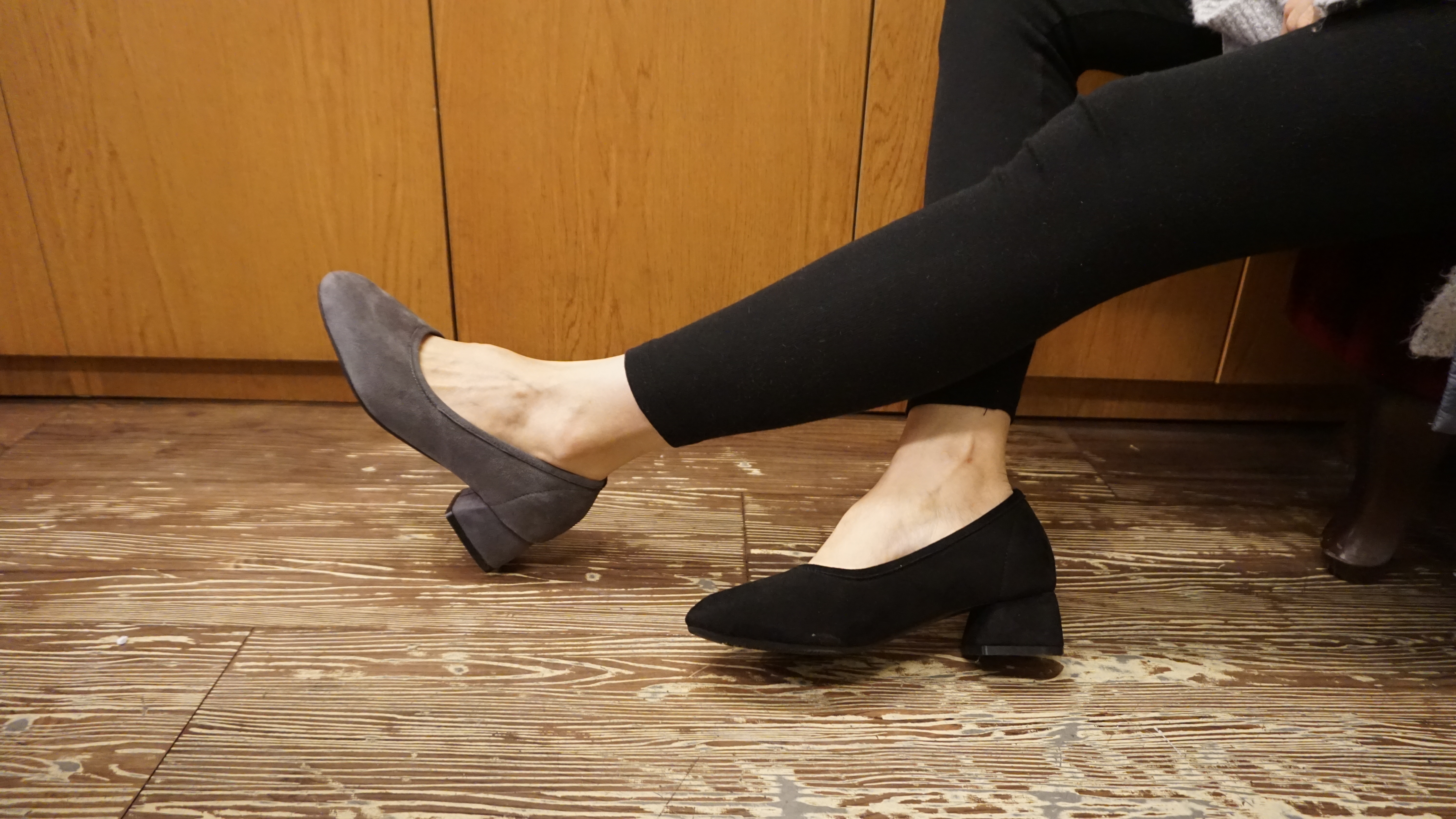 Lava 4cm Fleece Shoe Fur Lining Pumps Suede Winter