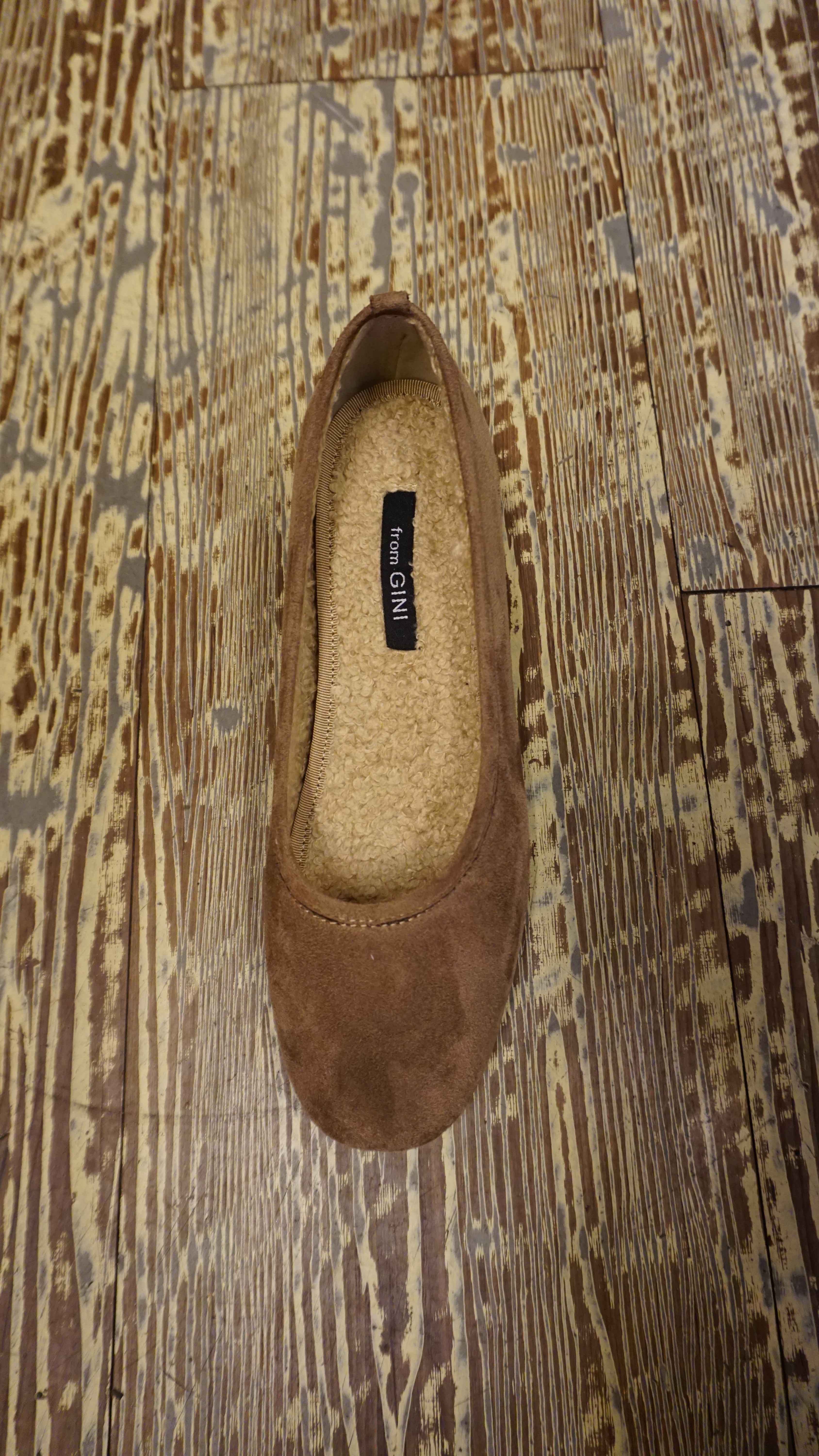 Lava 4cm Fleece Shoe Fur Lining Pumps Suede Winter