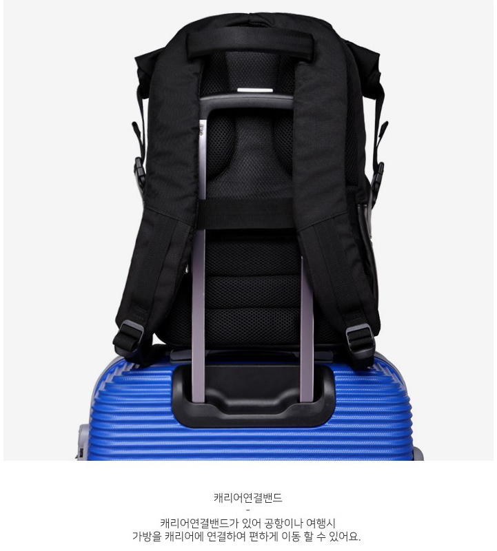 Travel Backpack Carrier Combined Bag Waterproof 3c