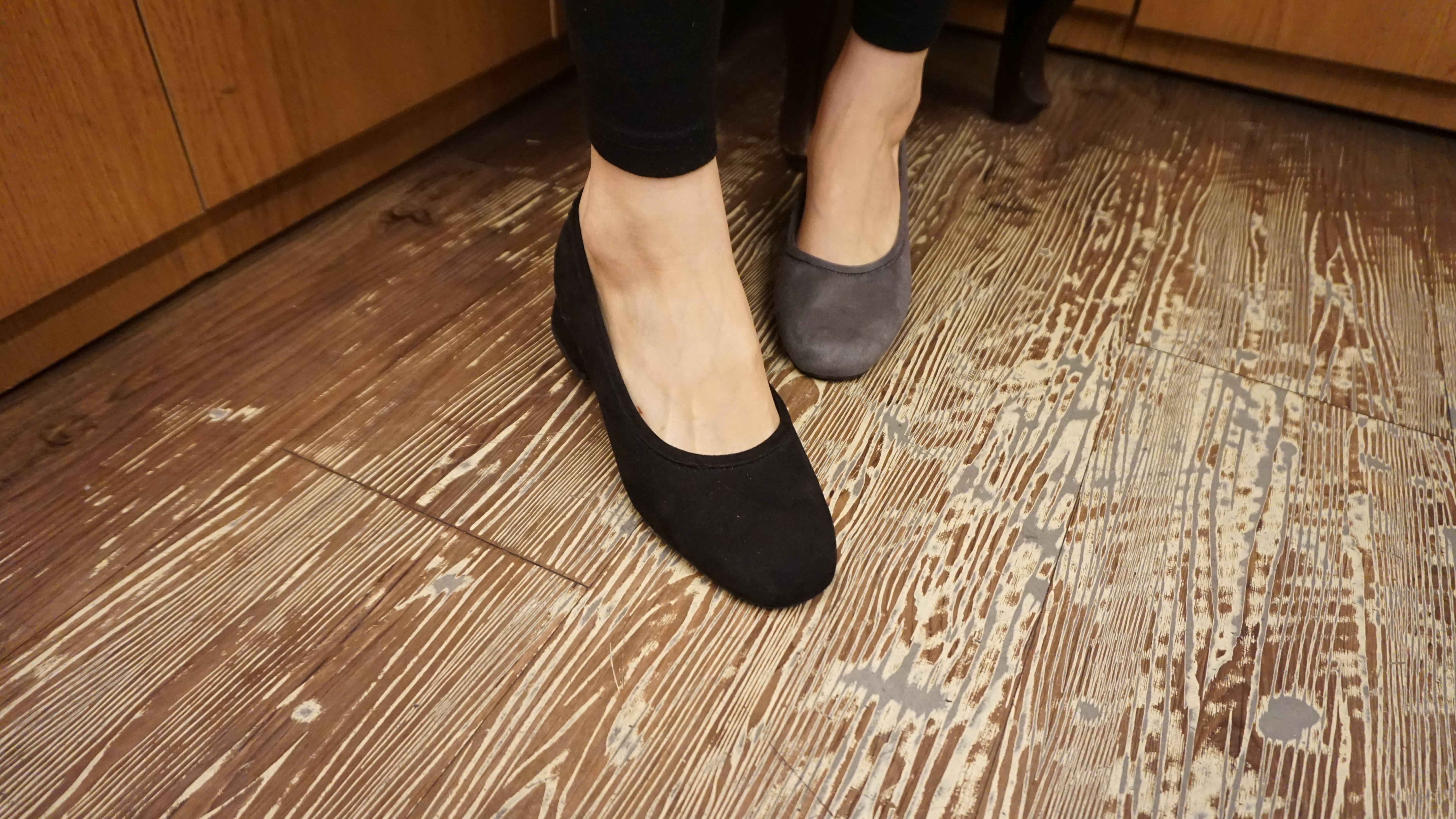 Lava 4cm Fleece Shoe Fur Lining Pumps Suede Winter