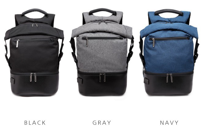 Travel Backpack Carrier Combined Bag Waterproof 3c