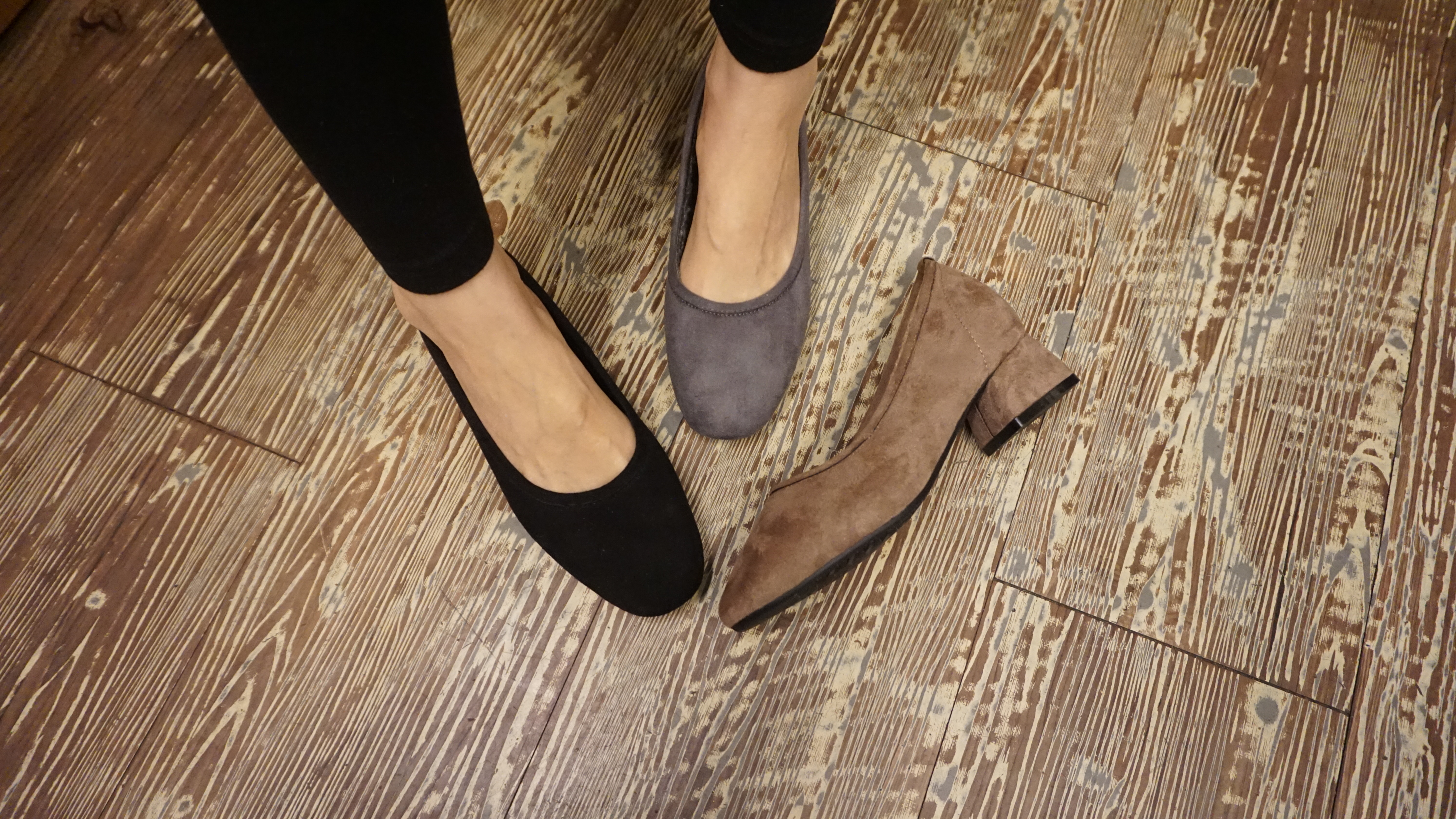 Lava 4cm Fleece Shoe Fur Lining Pumps Suede Winter