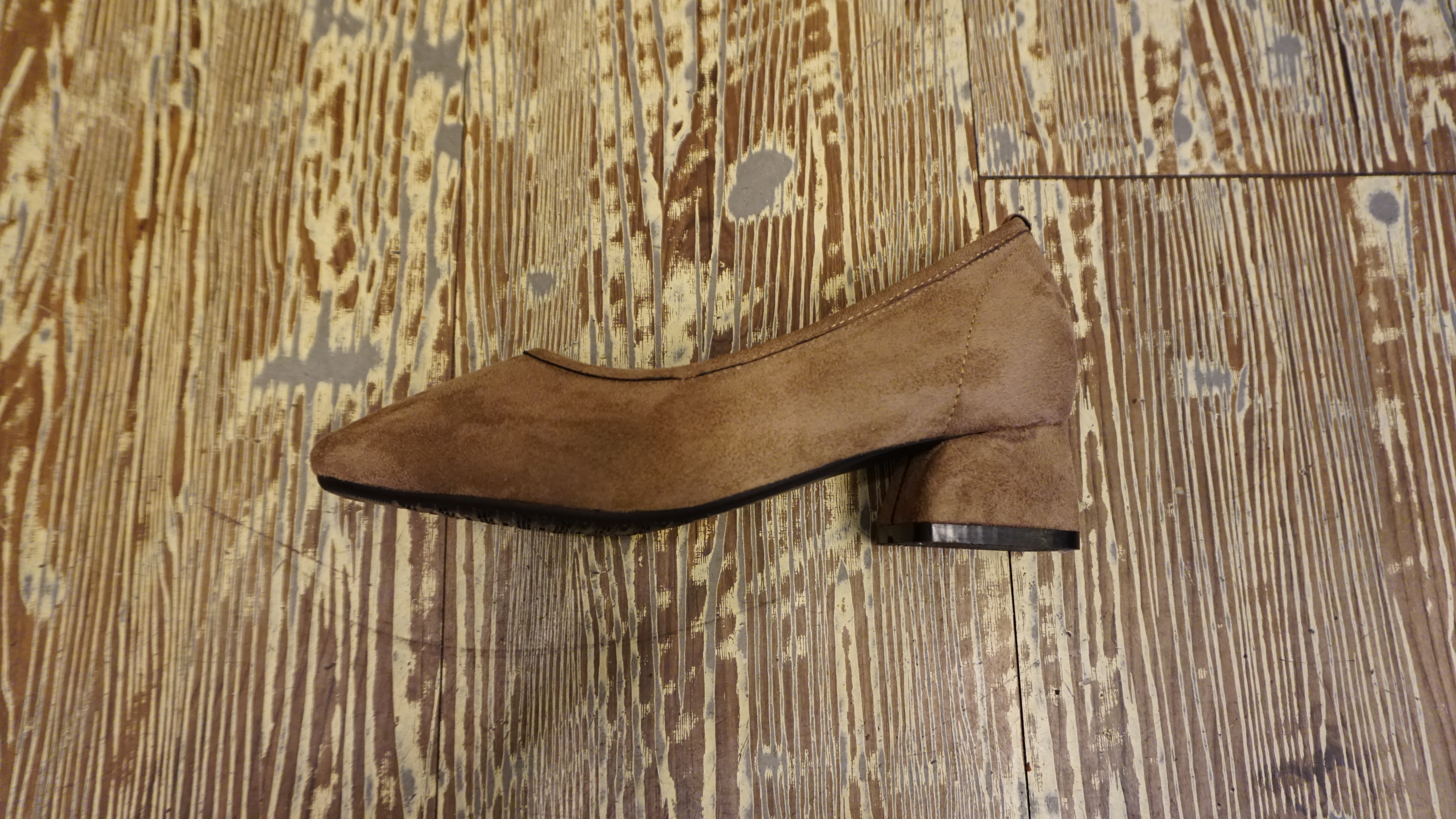 Lava 4cm Fleece Shoe Fur Lining Pumps Suede Winter